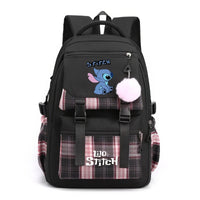 Stitch Backpack Casual School Bags Girl Boy Student Teenager Children Gift - Lusy Store LLC