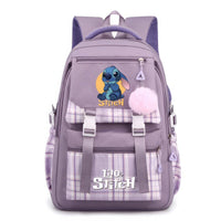 Stitch Backpack Casual School Bags Girl Boy Student Teenager Children Gift - Lusy Store LLC