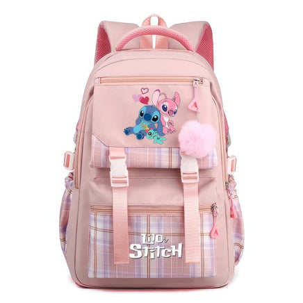 Stitch Backpack Casual School Bags Girl Boy Student Teenager Children Gift - Lusy Store LLC