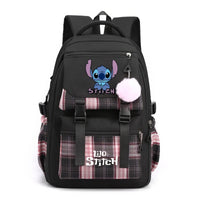 Stitch Backpack Casual School Bags Girl Boy Student Teenager Children Gift - Lusy Store LLC