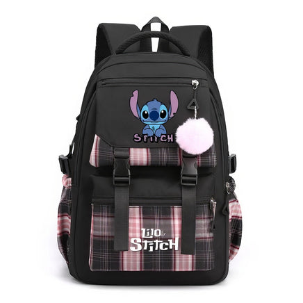 Stitch Backpack Casual School Bags Girl Boy Student Teenager Children Gift - Lusy Store LLC