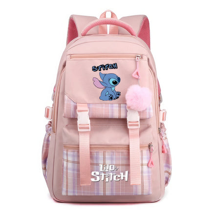 Stitch Backpack Casual School Bags Girl Boy Student Teenager Children Gift - Lusy Store LLC