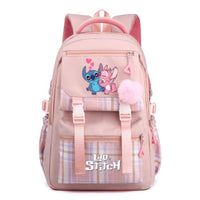 Stitch Backpack Casual School Bags Girl Boy Student Teenager Children Gift - Lusy Store LLC