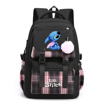 Stitch Backpack Casual School Bags Girl Boy Student Teenager Children Gift - Lusy Store LLC