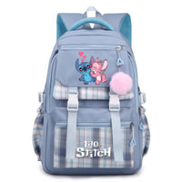 Stitch Backpack Casual School Bags Girl Boy Student Teenager Children Gift - Lusy Store LLC