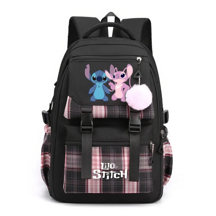 Stitch Backpack Casual School Bags Girl Boy Student Teenager Children Gift - Lusy Store LLC