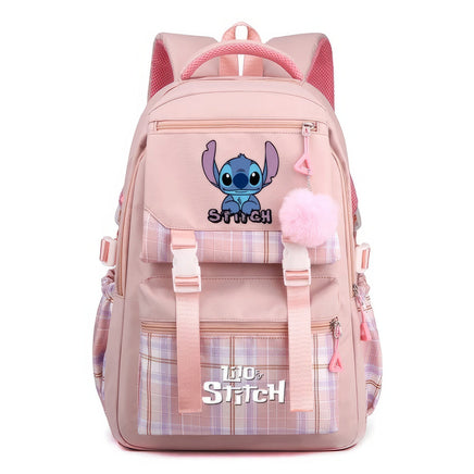 Stitch Backpack Casual School Bags Girl Boy Student Teenager Children Gift - Lusy Store LLC