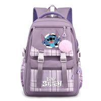 Stitch Backpack Casual School Bags Girl Boy Student Teenager Children Gift - Lusy Store LLC
