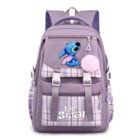 Stitch Backpack Casual School Bags Girl Boy Student Teenager Children Gift - Lusy Store LLC