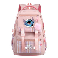 Stitch Backpack Casual School Bags Girl Boy Student Teenager Children Gift - Lusy Store LLC