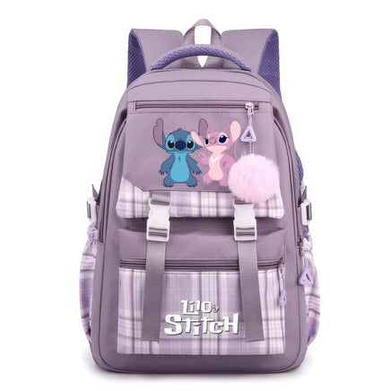 Stitch Backpack Casual School Bags Girl Boy Student Teenager Children Gift - Lusy Store LLC