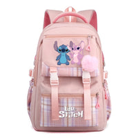 Stitch Backpack Casual School Bags Girl Boy Student Teenager Children Gift - Lusy Store LLC