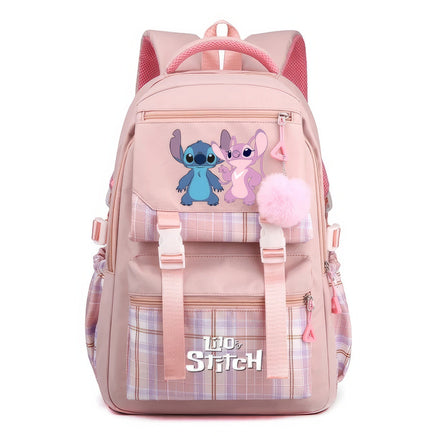 Stitch Backpack Casual School Bags Girl Boy Student Teenager Children Gift - Lusy Store LLC