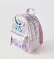 Stitch Backpack Girl Stitch Press Plastic Backpack - Lusy Store LLC