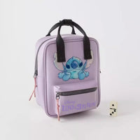 Stitch Backpack Girl Stitch Press Plastic Backpack - Lusy Store LLC