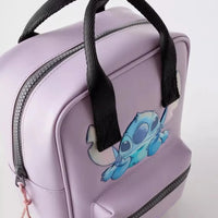 Stitch Backpack Girl Stitch Press Plastic Backpack - Lusy Store LLC