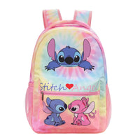 Stitch Backpack Primary School Bag Childrens Cartoon Backpack Boys Girls Anime Kawaii - Lusy Store LLC