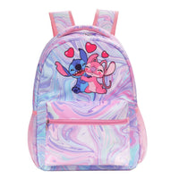 Stitch Backpack Primary School Bag Childrens Cartoon Backpack Boys Girls Anime Kawaii - Lusy Store LLC