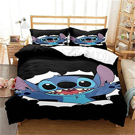 Stitch Bedding Set 3D Microfiber Thick and Soft - Suitable for Boys and Girls Teen Room 13
