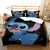 Stitch Bedding Set 3D Microfiber Thick and Soft - Suitable for Boys and Girls Teen Room 11