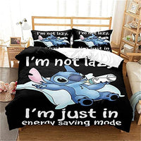 Stitch Bedding Set 3D Microfiber Thick and Soft - Suitable for Boys and Girls Teen Room 10