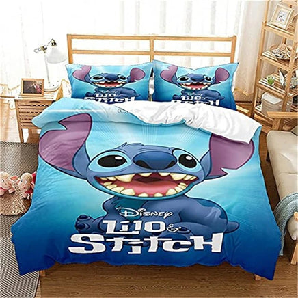 Stitch Bedding Set 3D Microfiber Thick and Soft - Suitable for Boys and Girls Teen Room 7