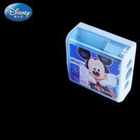 Stitch Cartoon Three-Hole Pencil Sharpener - Cute Design for Children and Students black