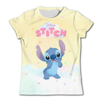 Stitch Graphic Children's T-Shirt - Girls/Boys Short-Sleeved Summer Casual Tee TX-PD244