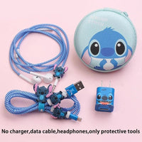 Stitch iPhone 5W Charger Cable Protector Case with Storage Bags 4 Only protection tool
