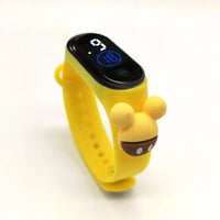 Stitch LED Waterproof Kids Digital Watch Spiderman Hulk Children Watch Sports Touch Electronic Animation Kids Gifts Style 5