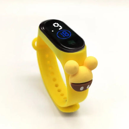 Stitch LED Waterproof Kids Digital Watch Spiderman Hulk Children Watch Sports Touch Electronic Animation Kids Gifts Style 5