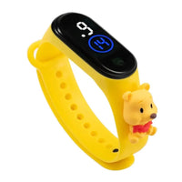 Stitch LED Waterproof Kids Digital Watch Spiderman Hulk Children Watch Sports Touch Electronic Animation Kids Gifts Style 8