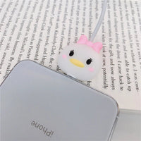 Stitch Mickey Cartoon Charger Cable Protector - iPhone USB Data Line Head Protection Cover Daisy Duck