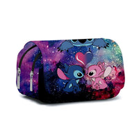 Stitch Pencil Case - Cartoon Stationery Box for Students, Cute Anime Bag for School 3