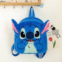 Stitch Plush Backpack Cartoon Fashion 3d Mini Women's Backpack Large Capacity - Lusy Store LLC