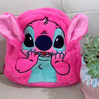 Stitch Plush Backpack Cartoon Fashion 3d Mini Women's Backpack Large Capacity - Lusy Store LLC