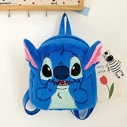 Stitch Plush Backpack Cartoon Fashion 3d Mini Women's Backpack Large Capacity - Lusy Store LLC