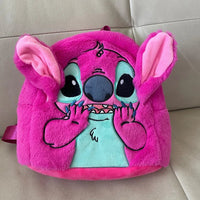Stitch Plush Backpack Cartoon Fashion 3d Mini Women's Backpack Large Capacity - Lusy Store LLC
