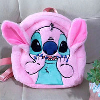 Stitch Plush Backpack Cartoon Fashion 3d Mini Women's Backpack Large Capacity - Lusy Store LLC
