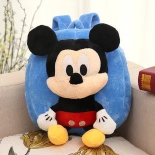 Stitch Plush Backpack for Kids - Cute and Soft Stuffed Cartoon Anime Shoulder Bag - Kawaii Cosplay - Lusy Store LLC