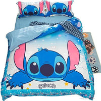 Stitch Quilt Cover Cartoon 3D Children's Bedding Set Pillowcases - Lusy Store LLC