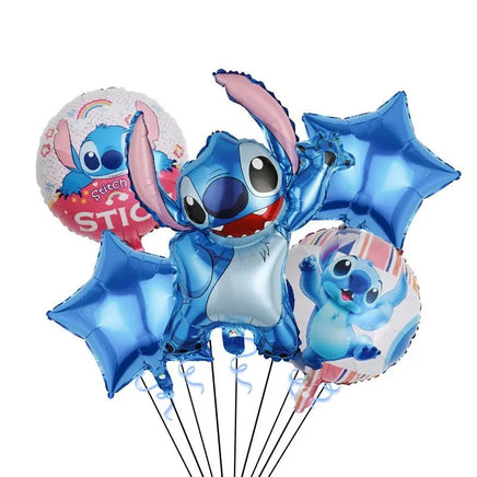 Stitch Balloon Set – Cartoon Theme Birthday Party Decorations – Lusy Store 1-set Medium -4