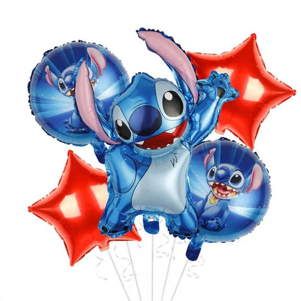 Stitch Balloon Set – Cartoon Theme Birthday Party Decorations – Lusy Store 1-set Medium-2