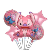 Stitch Balloon Set – Cartoon Theme Birthday Party Decorations – Lusy Store 1-set Medium-7