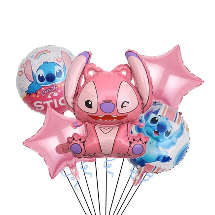 Stitch Balloon Set – Cartoon Theme Birthday Party Decorations – Lusy Store 1-set Medium-5