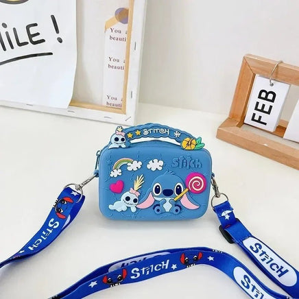 Stitch Silicone Shoulder Bag - Anime Figure Stich - Lilo & Stitch Fashion Coin Purse Gift