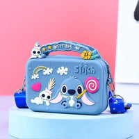 Stitch Silicone Shoulder Bag - Anime Figure Stich - Lilo & Stitch Fashion Coin Purse Gift Stitch 11x10x3.5cm