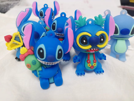 Stitch Spiderman Anime Car Perfume Holder - Cartoon Car Decor - Kid Toy Gift