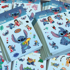 Stitch Sticker - 8 Sheets Cute Creative PVC Waterproof Decorative