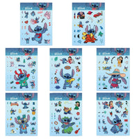 Stitch Sticker - 8 Sheets Cute Creative PVC Waterproof Decorative 8pcs